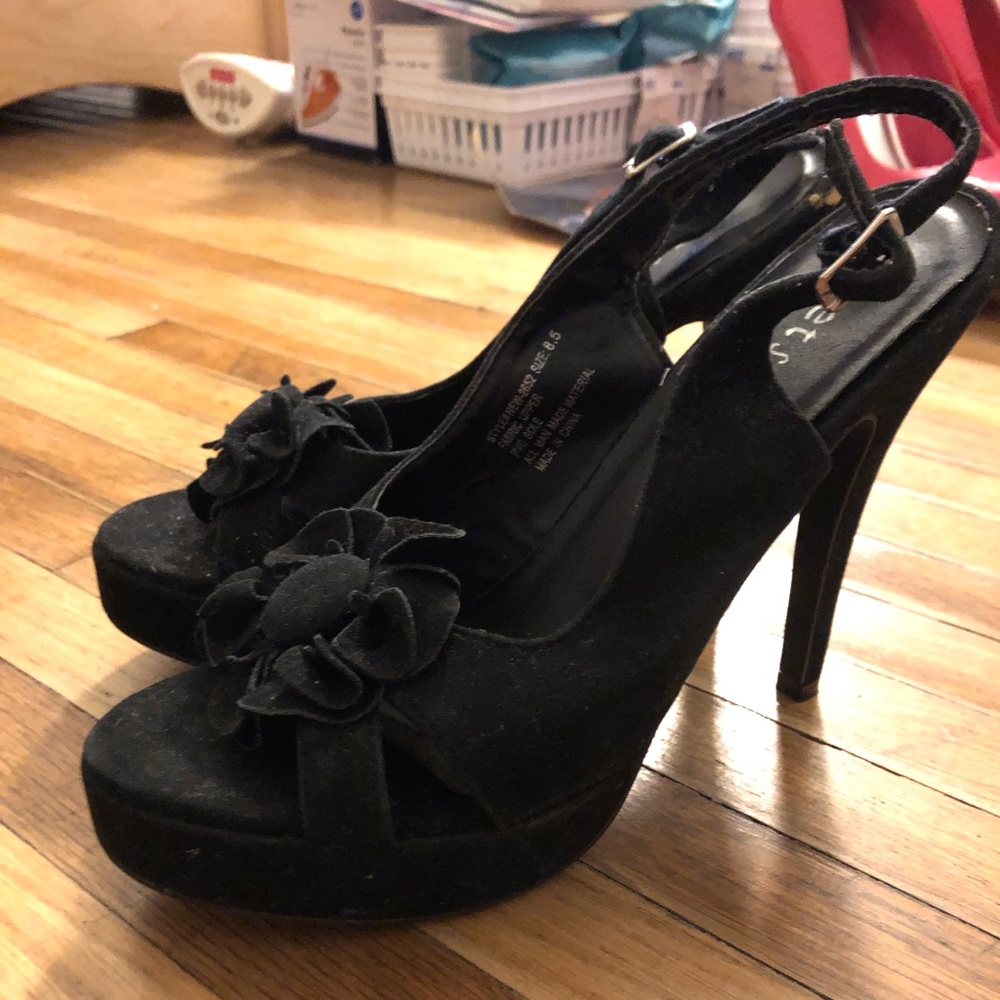 Black heels